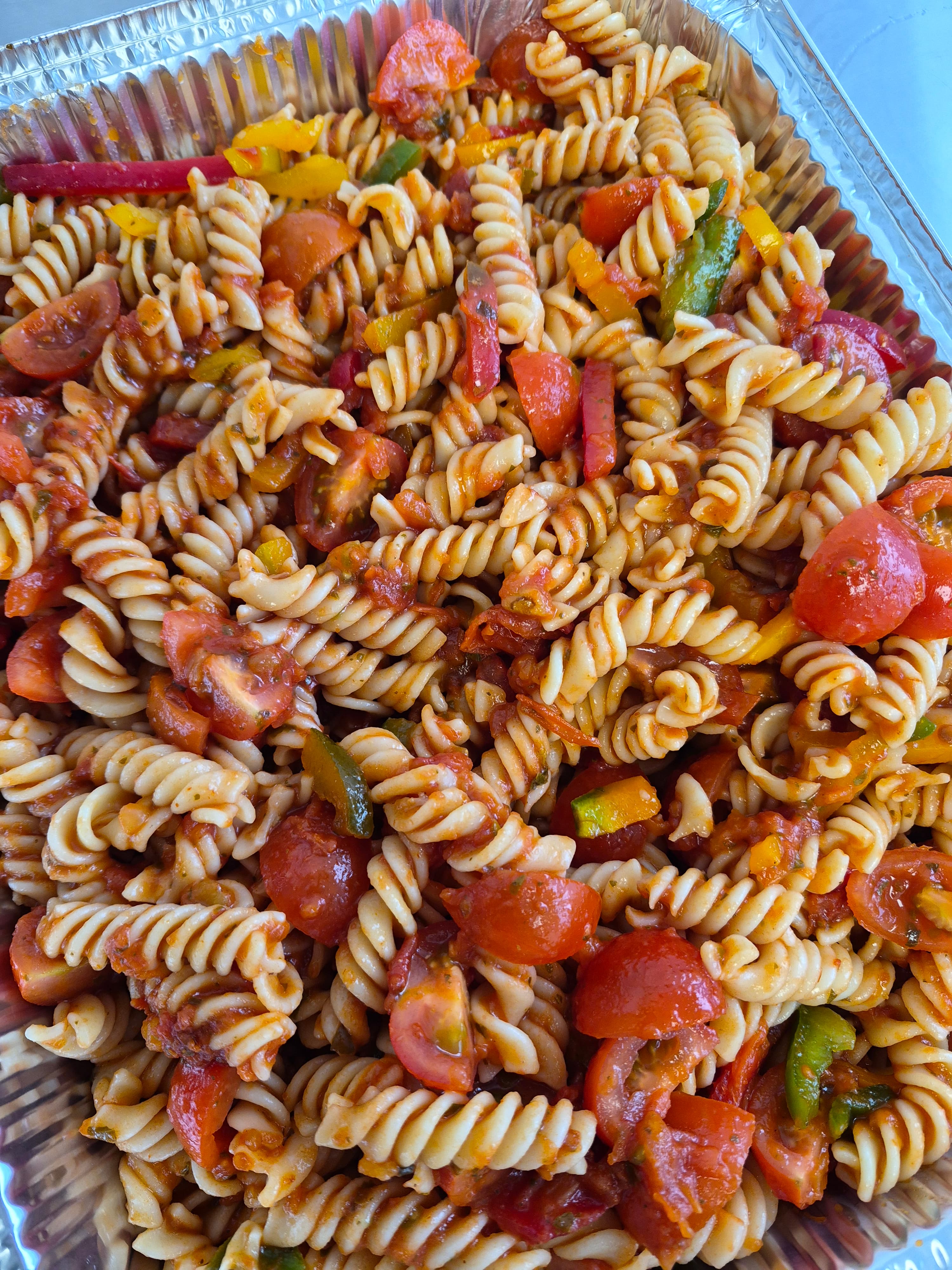 Tomato and Basil Pasta (V)