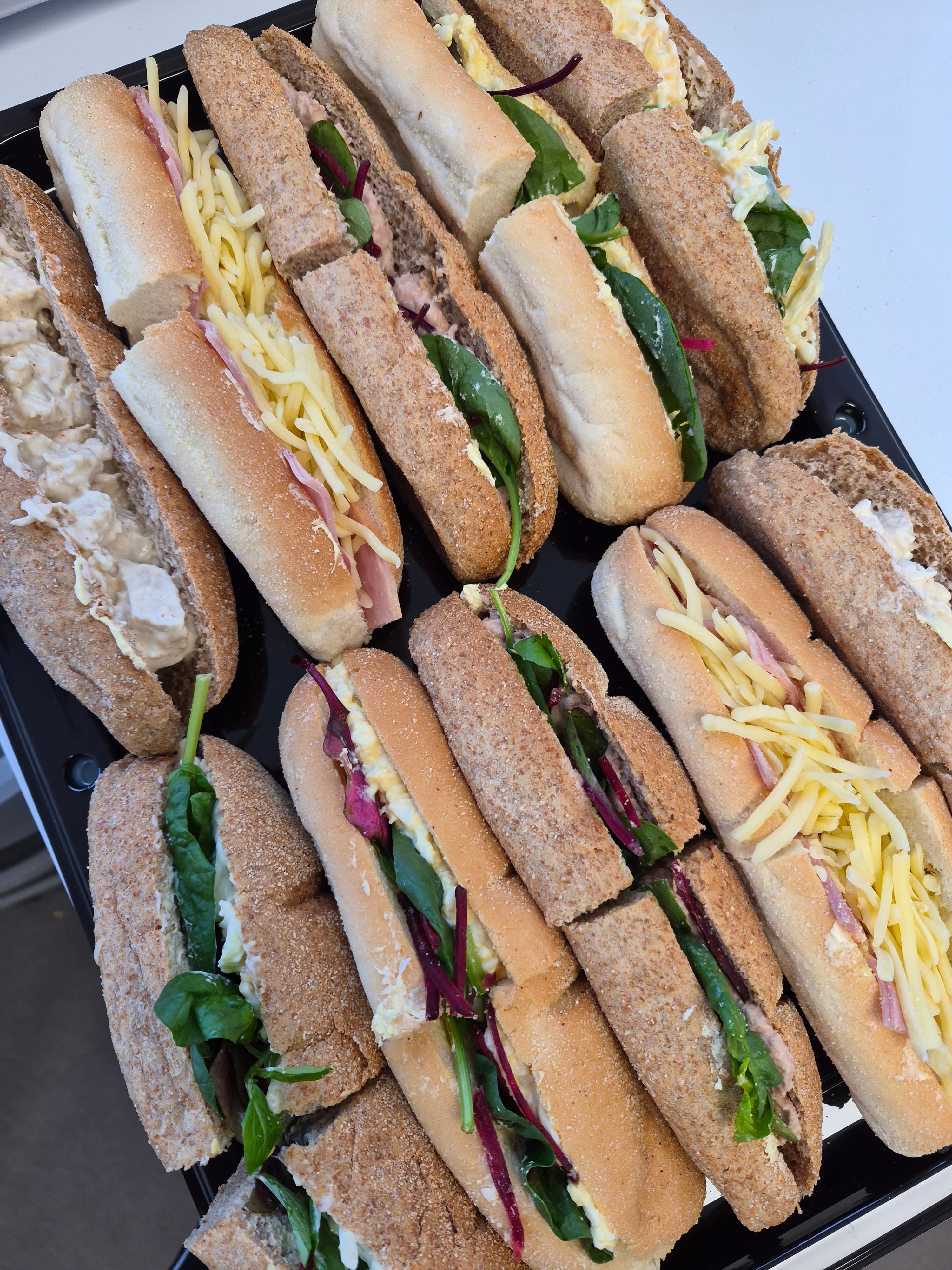 Sub Roll Platter (20 half pieces)