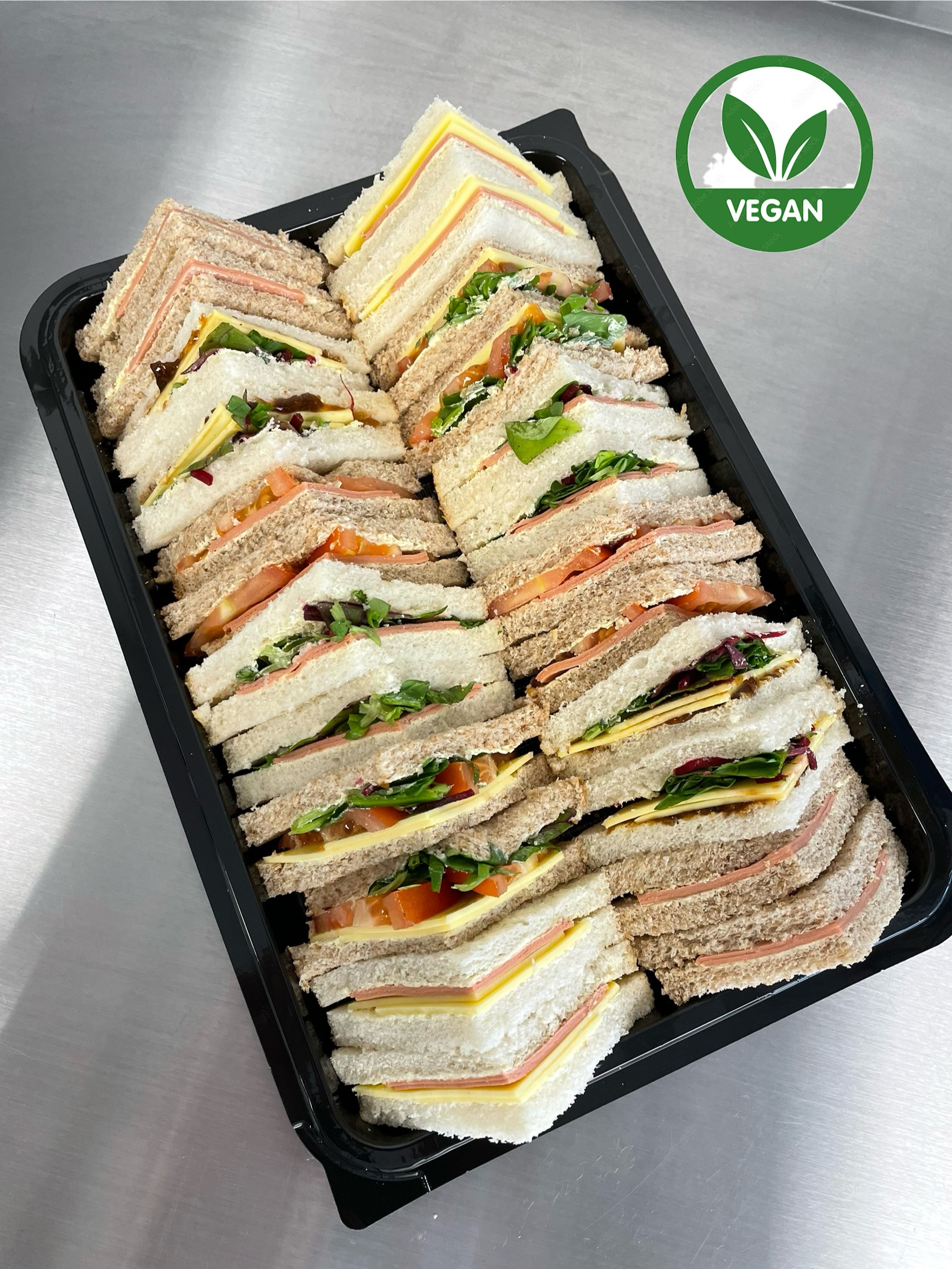 Vegan Sandwich Platter (24 pieces)