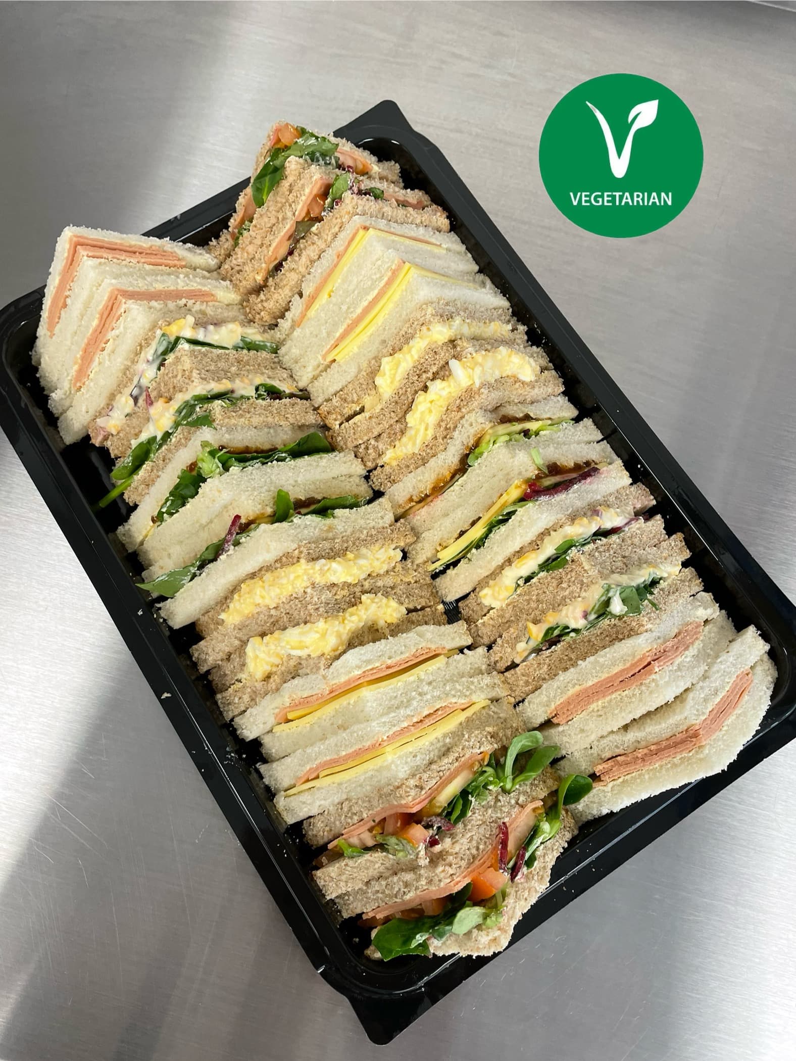Vegan Sandwich Platter (24 pieces)